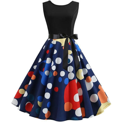 Rockabilly Sukienka W Kropki