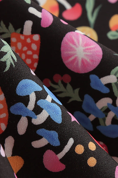 Sukienka W Stylu Grunge Z Nadrukiem