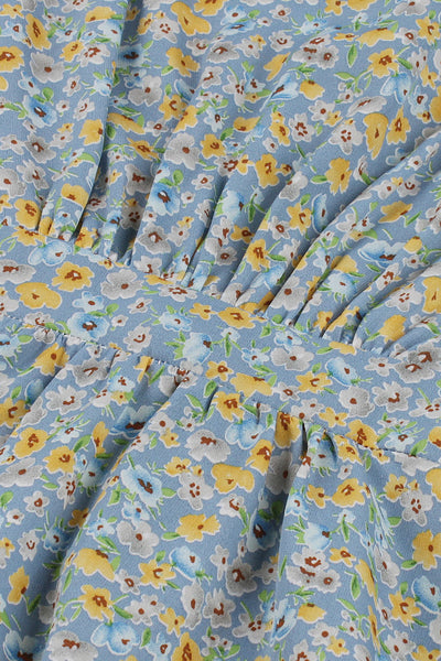 Trapezowa Sukienka W Kwiaty Z Lat 50