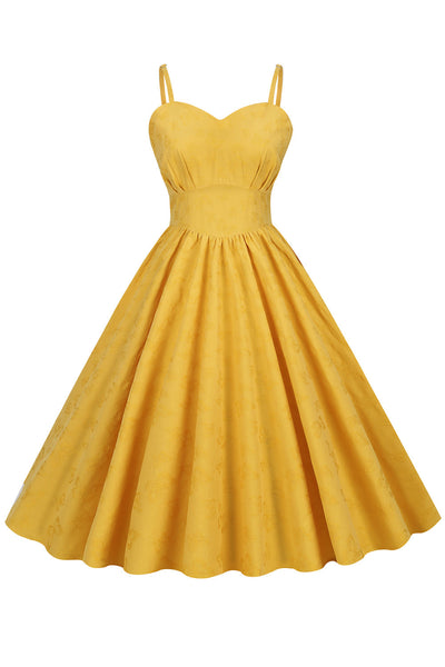Plisowana Sukienka W Stylu Vintage