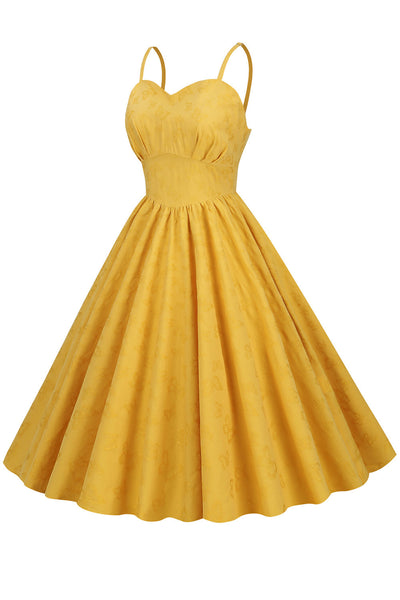 Plisowana Sukienka W Stylu Vintage