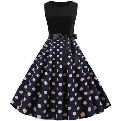 Rockabilly Sukienka W Kropki