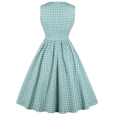 Rockabilly Sukienka W Kratkę