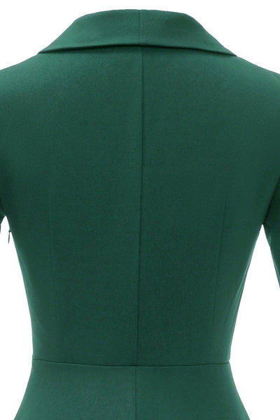 Sukienka Z Półrękawem W Stylu Lat 50. XX Wieku