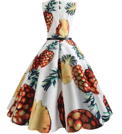 Sukienka Pin-Up Z Lat 50  Ananas