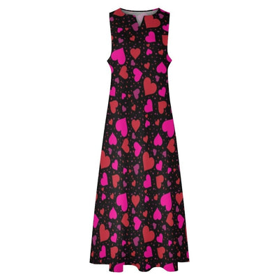 Szykowna Sukienka W Kształcie Serca Z Lat 70