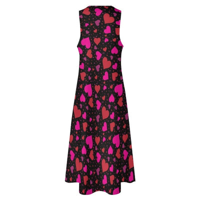 Szykowna Sukienka W Kształcie Serca Z Lat 70