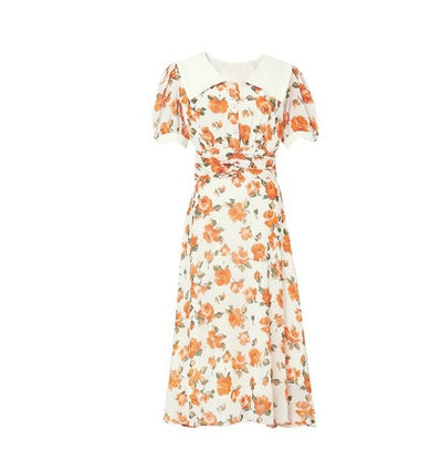 Sukienka Vintage W Kwiaty Z Lat 40