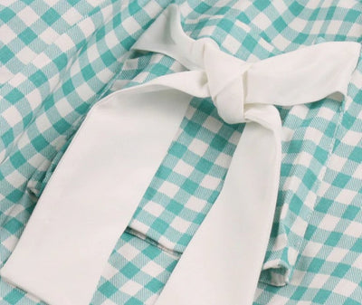 Sukienka W Paski Z Lat 50