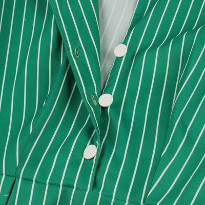 Zielona Sukienka Vintage Z Lat 50