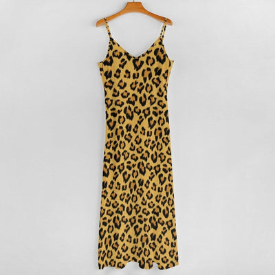 Żółta Sukienka Z Lat 70