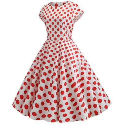 Elegancka I Bardzo Urocza Sukienka W Stylu Lat 50
