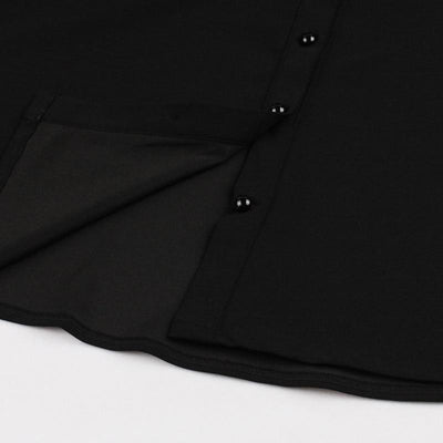 Czarna Sukienka Z Lat 50