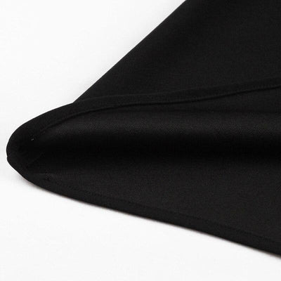 Czarna Sukienka Koktajlowa Z Lat 50