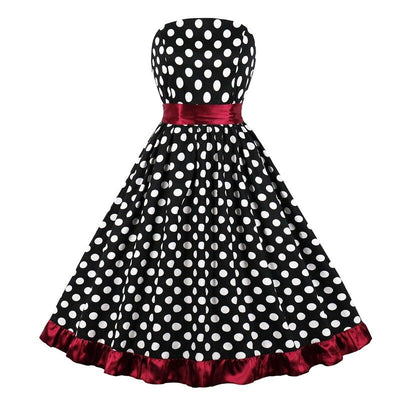 Sukienka W Stylu Pin-Up