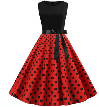 Rockabilly Sukienka W Kropki