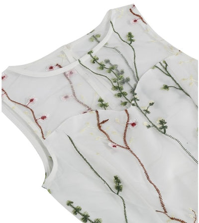 Sukienka Vintage W Kwiaty W Stylu Lat 50