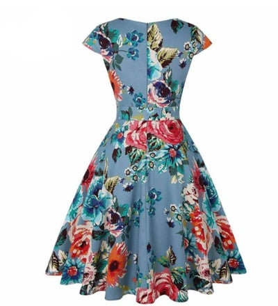 Tunika W Kwiaty W Stylu Vintage