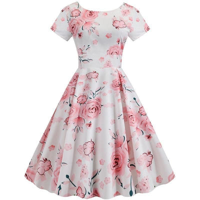 Różowa Tunika W Stylu Vintage