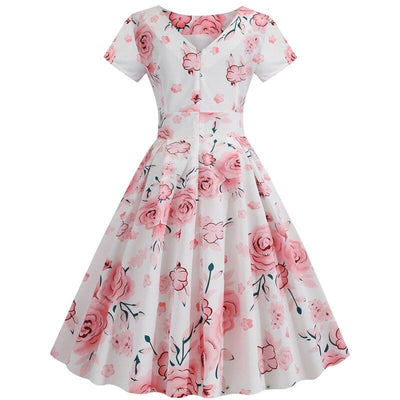 Różowa Tunika W Stylu Vintage