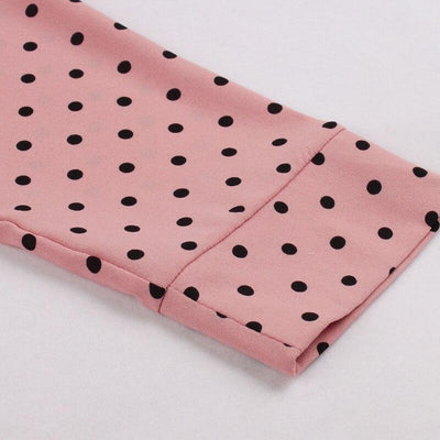 Sukienka Vintage Z Lat 50. Z Długimi Rękawami