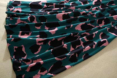 Bawełniana Sukienka Vintage Z Lat 40. XX Wieku