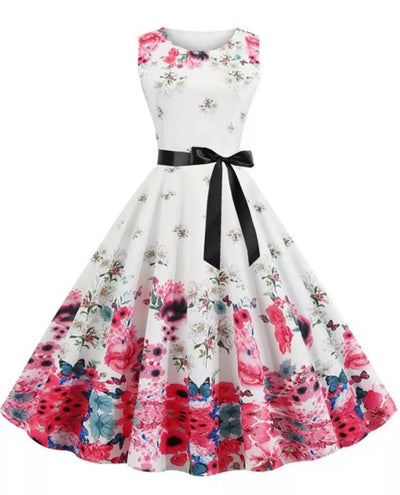 Sukienka Vintage Z Lat 50