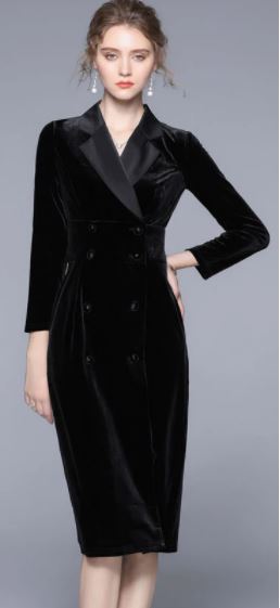 Czarna Sukienka Vintage Dobrej Jakości