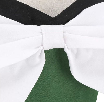 Zielona Sukienka Vintage Na Ceremonię