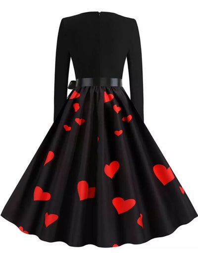 Sukienka Vintage Z Kotem