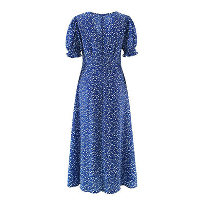 Letnia Sukienka W Stylu Vintage