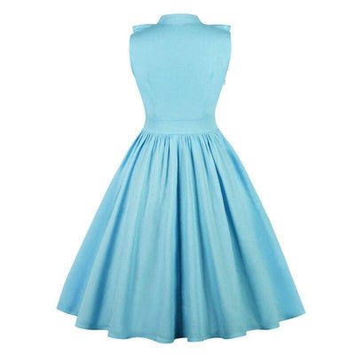 Sukienka Plus Size Froufrou Vintage Sky