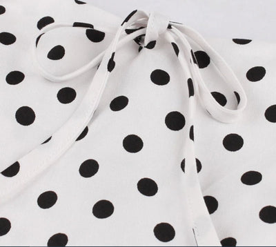 Biała Sukienka Rockabilly Plus Size Vintage