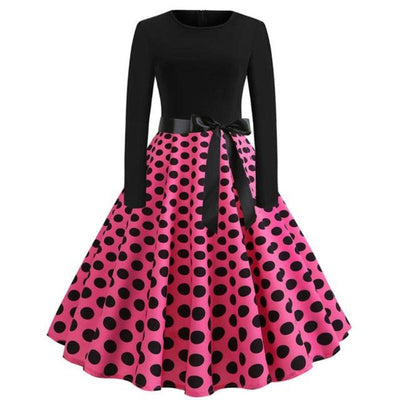 Sukienka Guinguette W Stylu Vintage