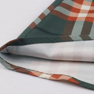 Zimowa Sukienka Vintage W Kratę