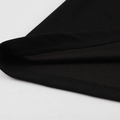 Zimowa Sukienka Vintage Czarna