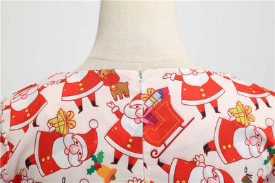 Świąteczna Sukienka Z Lat 60