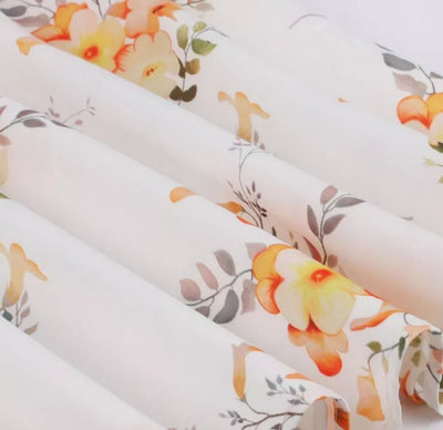 Biała Długa Sukienka Vintage Z Lat 50