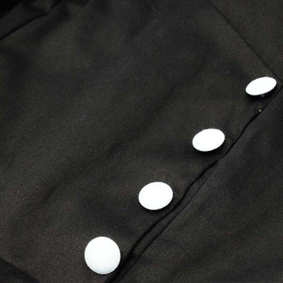 Sukienka Vintage Z Wysokim Rękawem