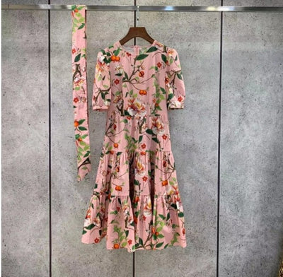 Różowa Suknia Ślubna W Stylu Vintage
