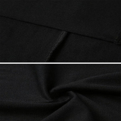 Czarna Sukienka Vintage Z Białym Kołnierzykiem