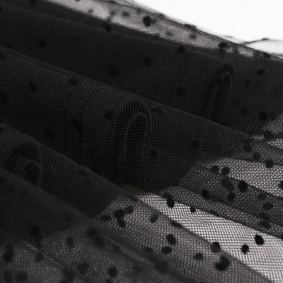 Sukienka Vintage W Czarne Kropki