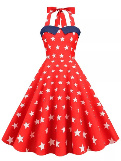 Sukienka Vintage Pin Up W Kształcie Serca USA