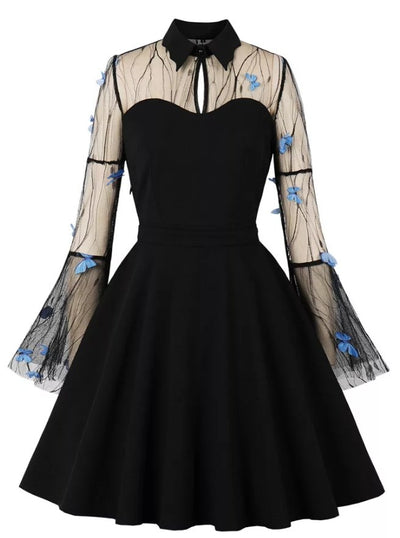Pin Up Vintage Sukienka Motyle