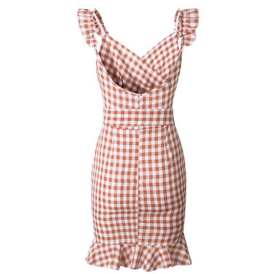 Różowa Plażowa Sukienka Vintage
