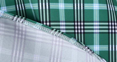 Sukienka Vintage W Zielono-Czarne Paski