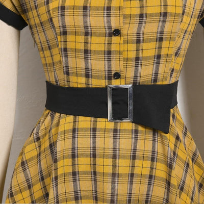 Angielska Sukienka W Stylu Vintage