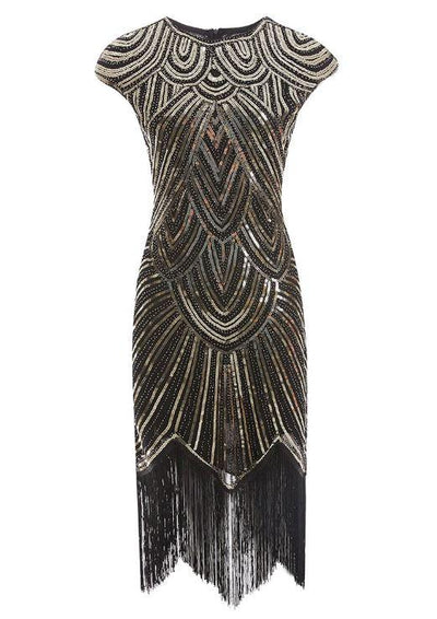 Złota Sukienka Z Lat 20