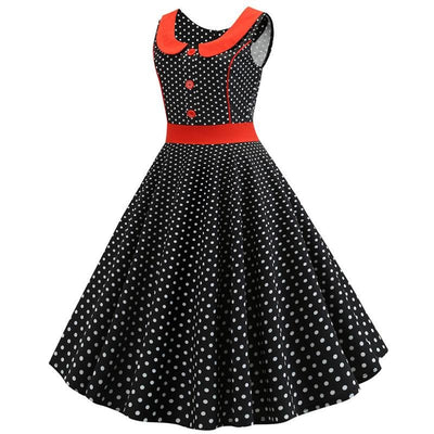 Sukienka Marynarska W Stylu Vintage