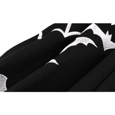 Halloweenowa Sukienka Rockabilly Ze Skrzydłami Nietoperza